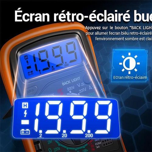 product_image_name-Generic-Multimètre Numérique Avec Voltmètre Pour Tester La Tension Des Batteries-03--3