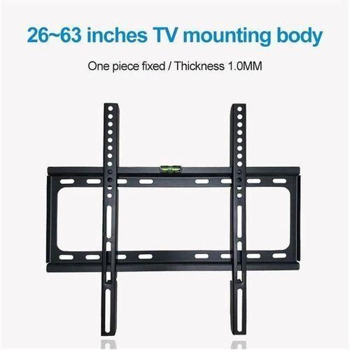 Generic Support Mural - compatible tv 32 à 55 -26 à 63 pauces couleur noir