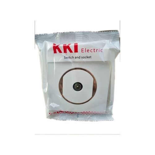 product_image_name-Generic-Prise TV Encastrée - 1 Piece - Blanc-1