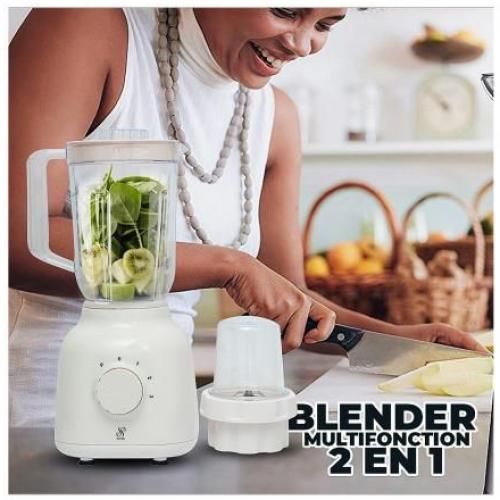 product_image_name-Generic-Mixeur Multi-fonctions 2en1 Avec Accessoire De Moulin Puissant-3