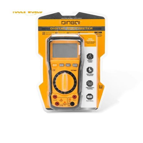 Generic Multimètre Numérique – Testeur Électrique Professionnel Portable