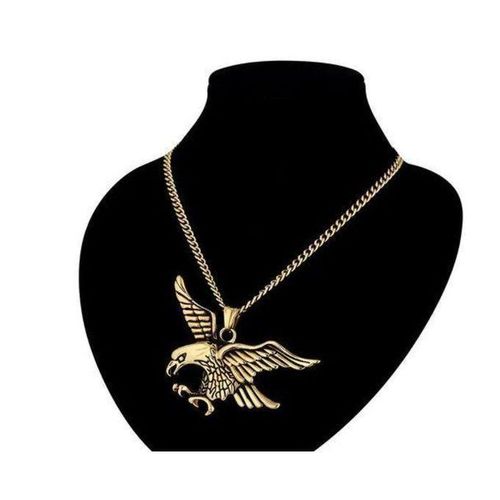 Generic Chaîne En Acier Inoxydable Aigle Royal Pour Hommes... - image 2