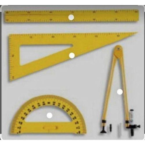 product_image_name-Generic-Accesoires Pour Tableaux D'école Muraux : Règle, équerre, Rapporteur, Compas-1