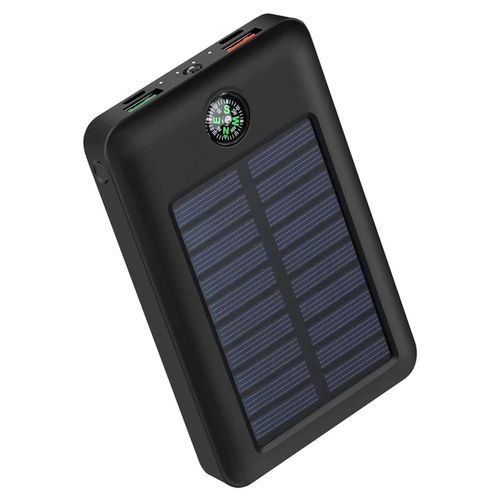 Generic Power Bank Solaire Charge Intégrés 20000mAh - Prix pas cher