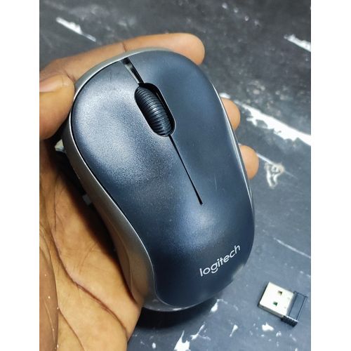 Logitech M185 - souris sans fil - bleu