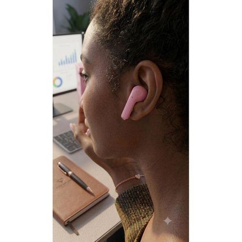 Generic Écouter Bluetooth sans fil en cœur rose - image 2