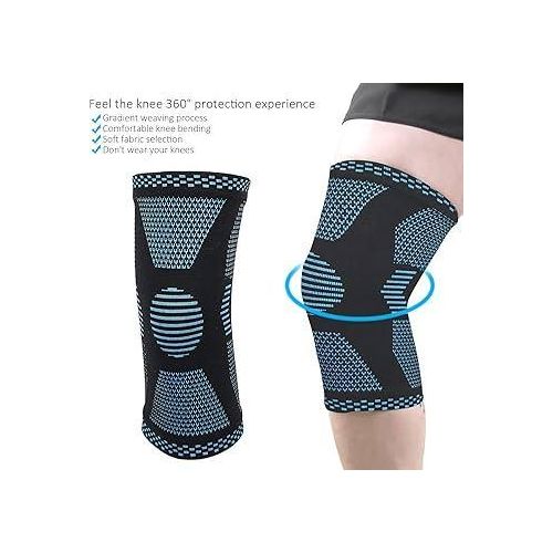 product_image_name-Generic-Genouillères de protection Anti douleurs nylon élastique.-1