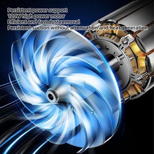 product_image_name-Generic-Très Puissant Aspirateur Portable Aspirateur Réglage D'aspiration 120W, Idéal Pour Voiture, Maison Et Bureau-6