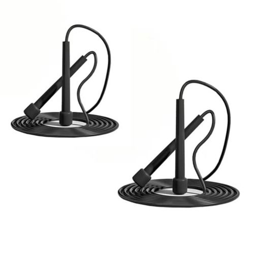 product_image_name-ShebSheb-Lot de 2 cordes à sauter pour fitness, corde à vitesse pour hommes, enfants et femmes, corde à sauter pour entraînement, ensemble de cordes à sauter longues en PVC sans enchevêtrement, corde à sauter d'exercice réglable pour adulte-1
