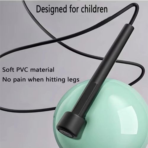 product_image_name-ShebSheb-Lot de 2 cordes à sauter pour fitness, corde à vitesse pour hommes, enfants et femmes, corde à sauter pour entraînement, ensemble de cordes à sauter longues en PVC sans enchevêtrement, corde à sauter d'exercice réglable pour adulte-4