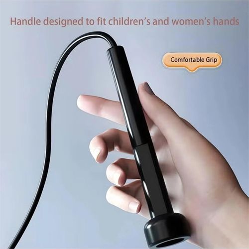 product_image_name-ShebSheb-Lot de 2 cordes à sauter pour fitness, corde à vitesse pour hommes, enfants et femmes, corde à sauter pour entraînement, ensemble de cordes à sauter longues en PVC sans enchevêtrement, corde à sauter d'exercice réglable pour adulte-5