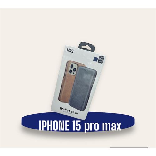 Étui en cuir pour iPhone® 15 Pro 6,1