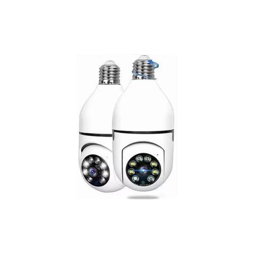 Generic Ampoule Caméra de Surveillance Vision Nocturne Caméra Maison Sans Fil - image 2