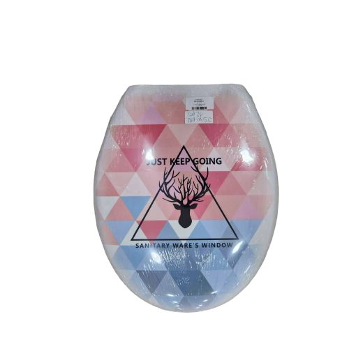 Abattant sales wc multicolore