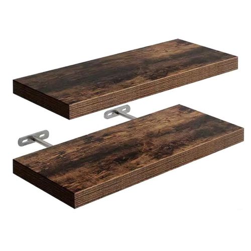product_image_name-Generic-Une Paire Étagères flottantes murale décoratifs(un 25cm x 23cm)et(30cm ×23cm). épaisseurs4cm-2