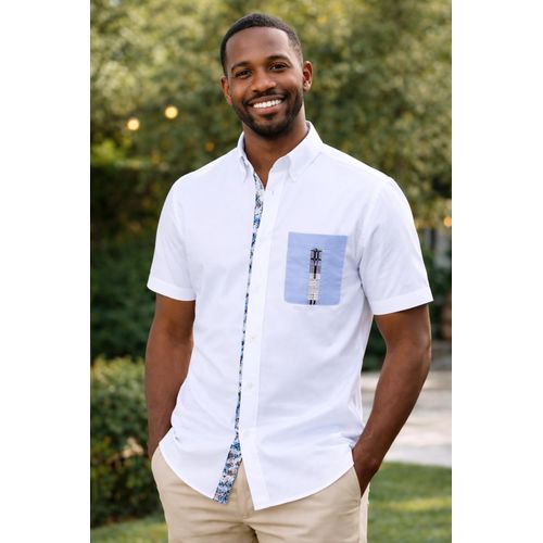 product_image_name-Fashion-Chemise simple avec poche-1