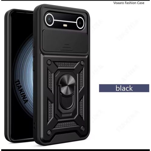 Generic Coque tecno camon slim noir rob