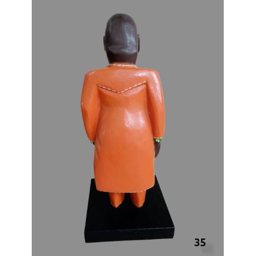 Generic Statue Colon en Bois peint - image 3
