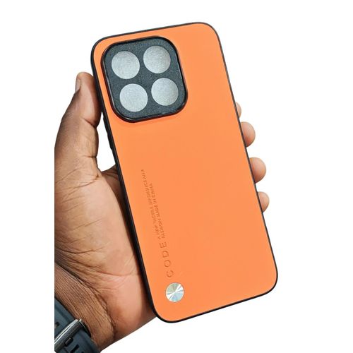Generic Coque honor X6c orange cod