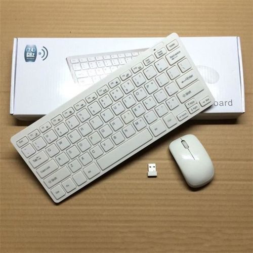 Generic CLAVIER MINI KEYBOARD ET SOURIS SANS FIL 2.4 GHZ - Bl003