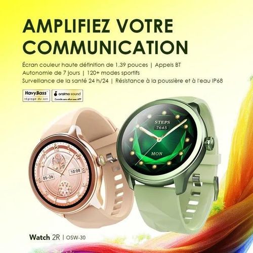 product_image_name-Oraimo-Watch 2R - Montre intelligente waterproof IP68 de 1,39 pouces -3