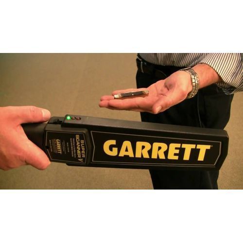 Garrett : detecteur de metaux portatif sécurité