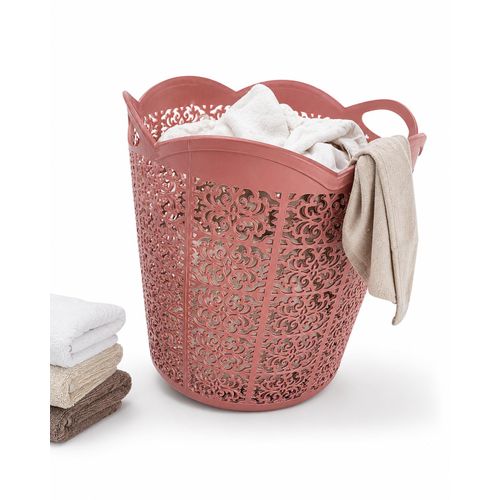 Generic Panier à Linge Plastique Décoratif – petit Format - image 2
