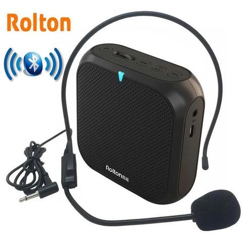 Generic Amplificateur Vocal Portable K400, Mégaphone Avec Microphone  Filaire, Haut-parleur, Radio FM - Prix pas cher