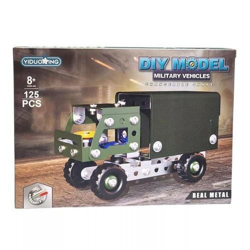 Generic Camion militaire à construire - Jeu de construction 125 pièces
