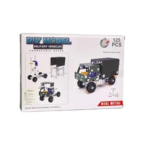Generic Camion militaire à construire - Jeu de construction 125 pièces - image 3