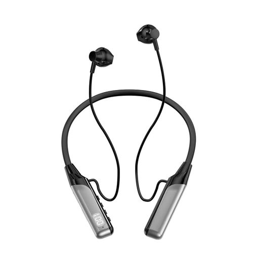 product_image_name-Generic-Écouteurs Bluetooth Tour de Cou avec Écran LED – Autonomie Longue Durée-1