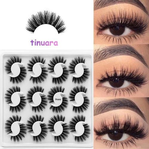 Generic Lot De 12 Paires De Faux Cils