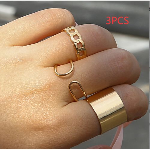 Fashion Lot De Bagues 3 Pieces d75 Pour Femme Prix pas cher Jumia CI