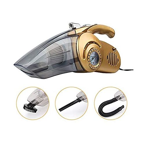 Aspirateur voiture gonfleur pression pneus 3en1