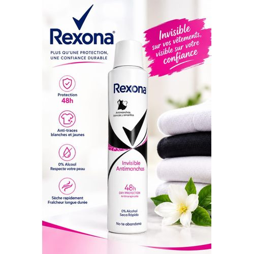 Rexona Invisible Antitranspirant