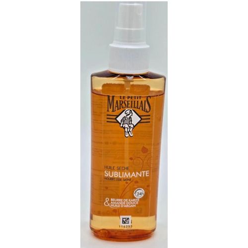 product_image_name-Generic-Huile Sublimante Nourrit, Lisse, Satine, LE PETIT MARSEILLAIS au beurre de karité amande douce ET huile d'argan 150 ml Importé de France peaux très sèches -1