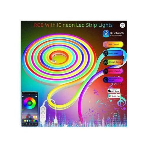 Generic Bande Lumineuse Contrôle Intelligent Flexible - 5 Mètres - image 2