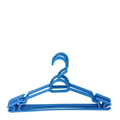 product_image_name-tajplast-Séchoir à Linge + 5 Cintres Plastique - Blanc/Bleu-4