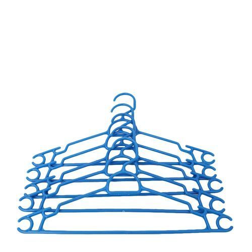 product_image_name-tajplast-Séchoir à Linge + 5 Cintres Plastique - Blanc/Bleu-5