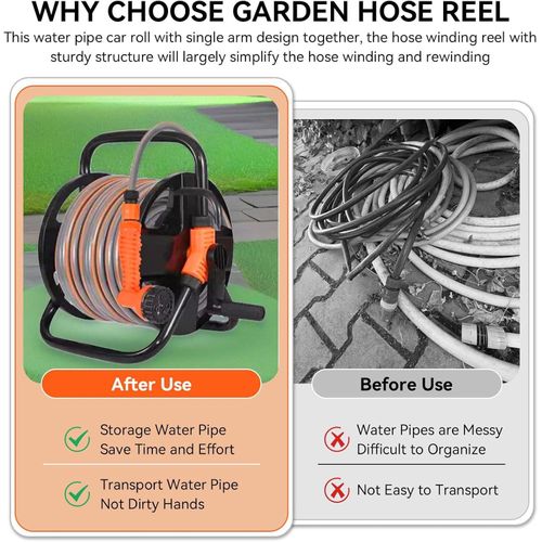 product_image_name-Generic-Support de rangement pour tuyau d'arrosage, enrouleur de tuyau, enrouleur de tuyau pour lavage de voiture-8