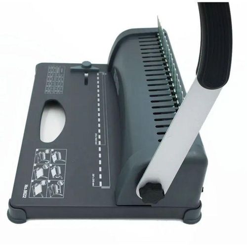 product_image_name-Generic-Machine à Reluire - Perforeuse Reliure - Gris / Noir-3