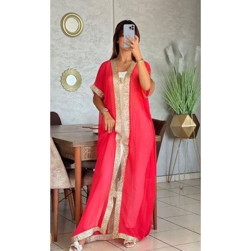 product_image_name-Fashion-Boubou Dame Transparent Broderie Doré.-1