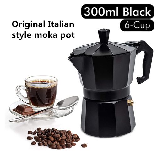 Generic Classic Italian Espresso Pot Aluminium Moka Pot 300ml - Prix pas  cher