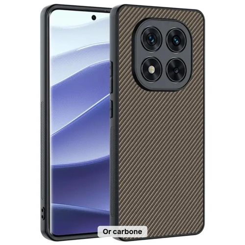 product_image_name-Generic-Coque REDMI NOTE 14 PRO  (couleur or-carbone ) , MODÈLE PREMIUM EN TEXTURE MATE FINITION FIBRE DE CARBONE ANTI-DÉRAPANTE -1