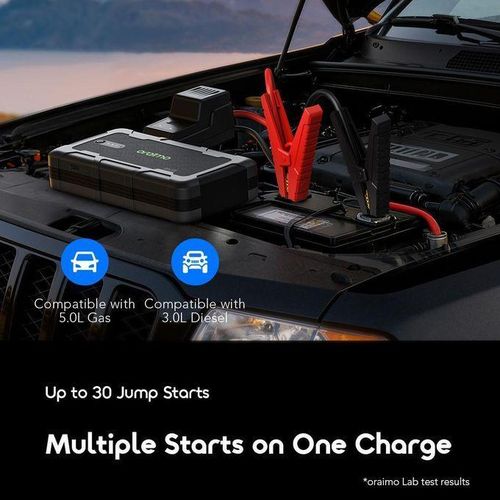 Generic Oraimo PowerSpark – Booster de démarrage 1500A / 12V - image 4