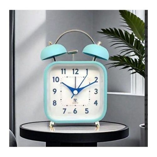 product_image_name-Generic-Réveil mécanique à piles avec veilleuse stéréoscopique sans tic-tac-2