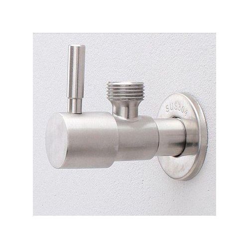 Generic KIT DE 2 Robinet De Flexible De Douche En Inox. Eau Froide - Argent - image 2