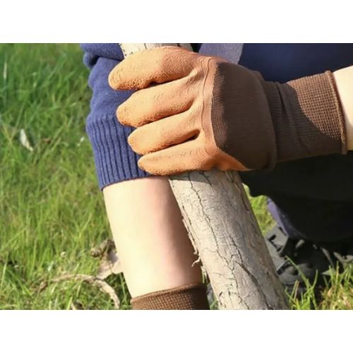 GANTS DE JARDINAGE EN LATEX PROTECTION ANTIDÉRAPANTS GANTS DE