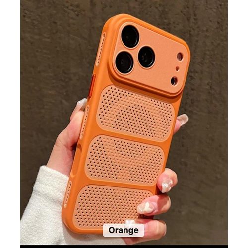 Generic Coque iphone 17 pro Max orange P15