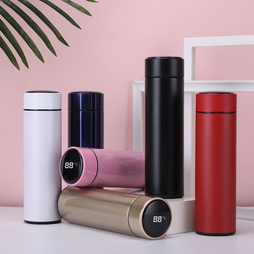 Generic Thermos Isotherme Portable Intelligent - Eau Chaude/Glacée - Indicateur De Température LED - 500ml - image 2